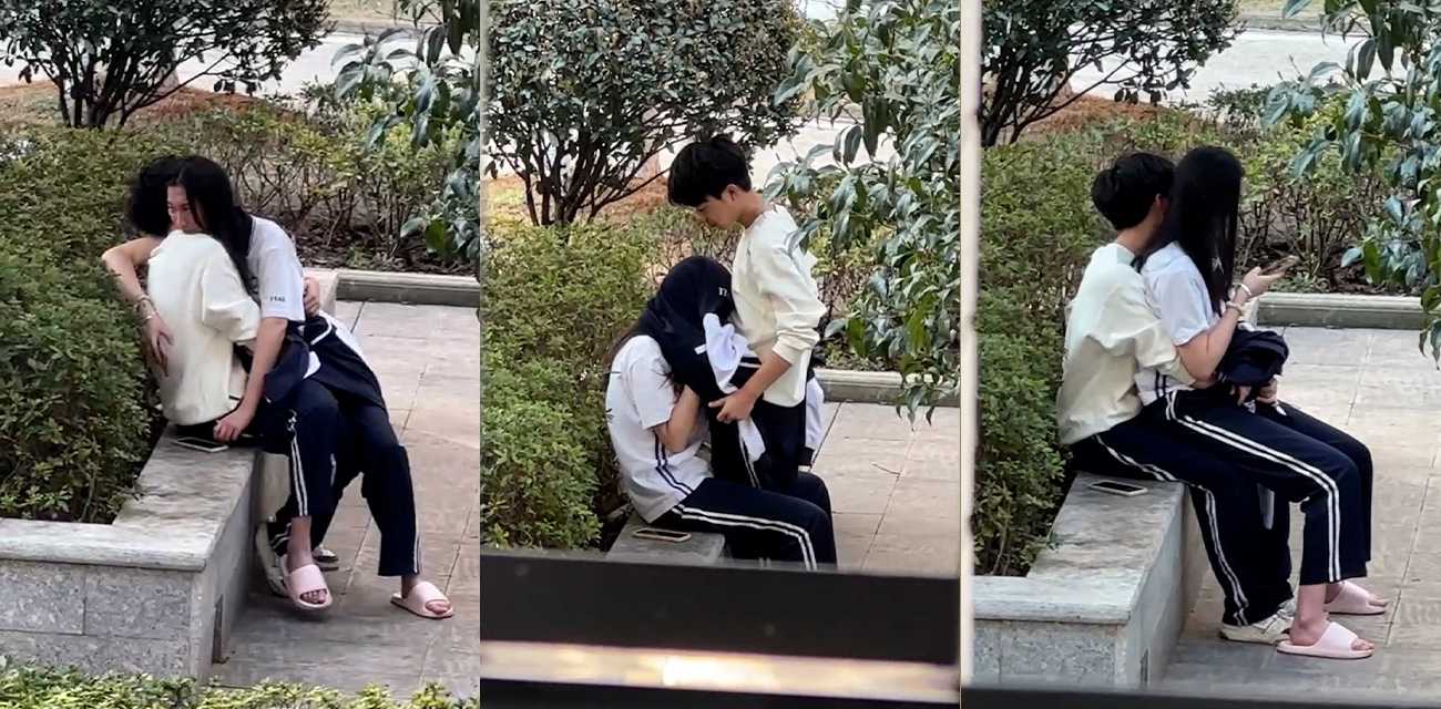 逆天小情侣野外做露水夫妻 无视旁人口交舔奶 被偷拍视频流出！ - 51吃瓜网-51吃瓜网