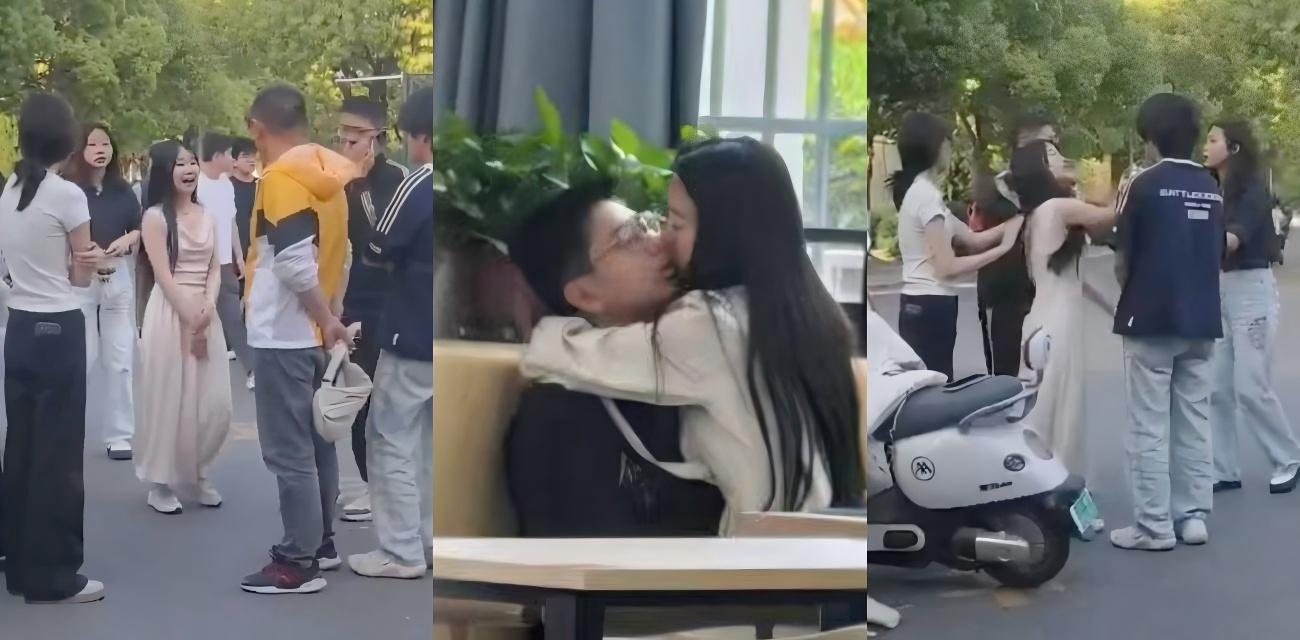 滁州某学院渣男出轨多人 被女友大庭广众之下怒扇耳光 后被曝出男女方竟是双双出轨！ - 51吃瓜网-51吃瓜网