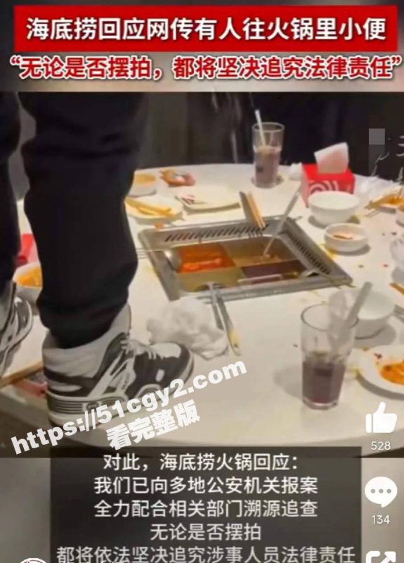 海底捞小便门事件 当事人竟是17岁少年  一审宣判：涉事方被判赔偿 220 万元-51吃瓜网